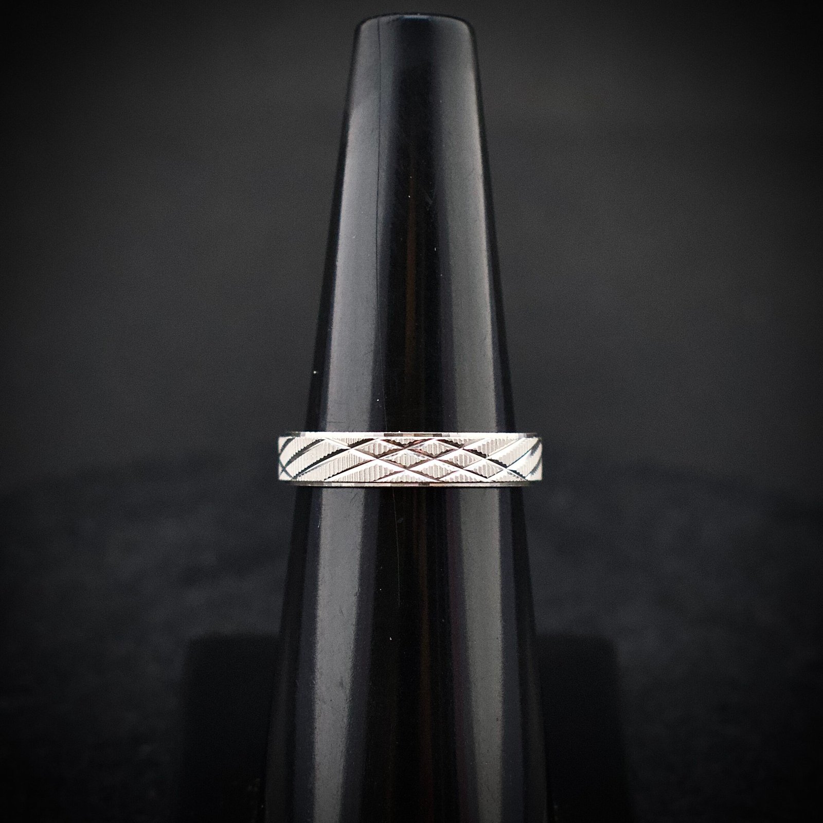 Ring band, size 7 US, 925 sterling silver ring, Wedding band, Unique handmade birthday gift, One of a kind jewelry