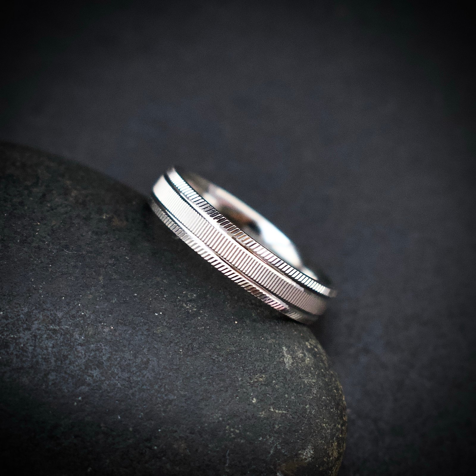 Ring band, size 6 US, 925 sterling silver ring, Wedding band, Unique handmade birthday gift, One of a kind jewelry