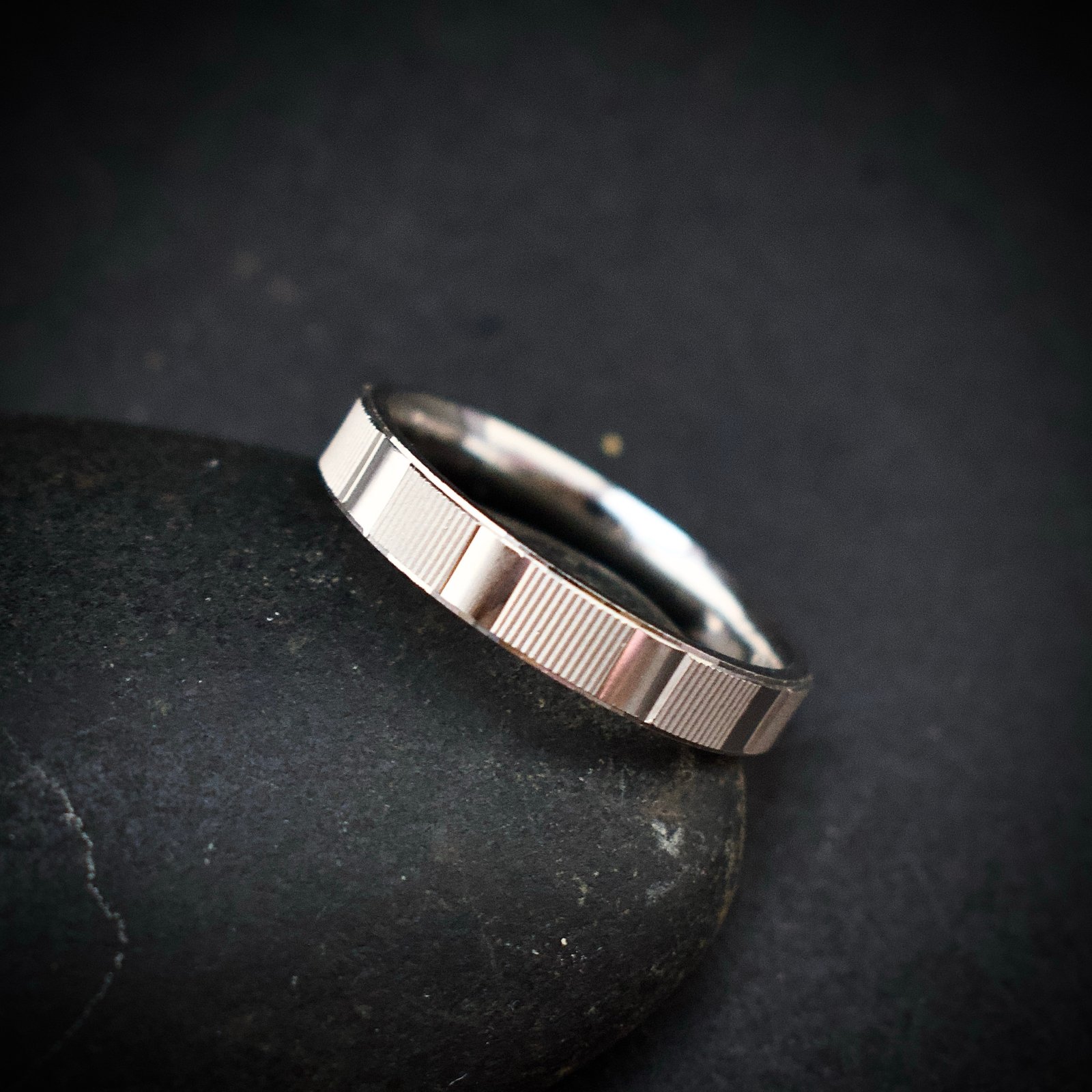 Ring band, size 9 US, 925 sterling silver ring, Wedding band, Unique handmade birthday gift, One of a kind jewelry