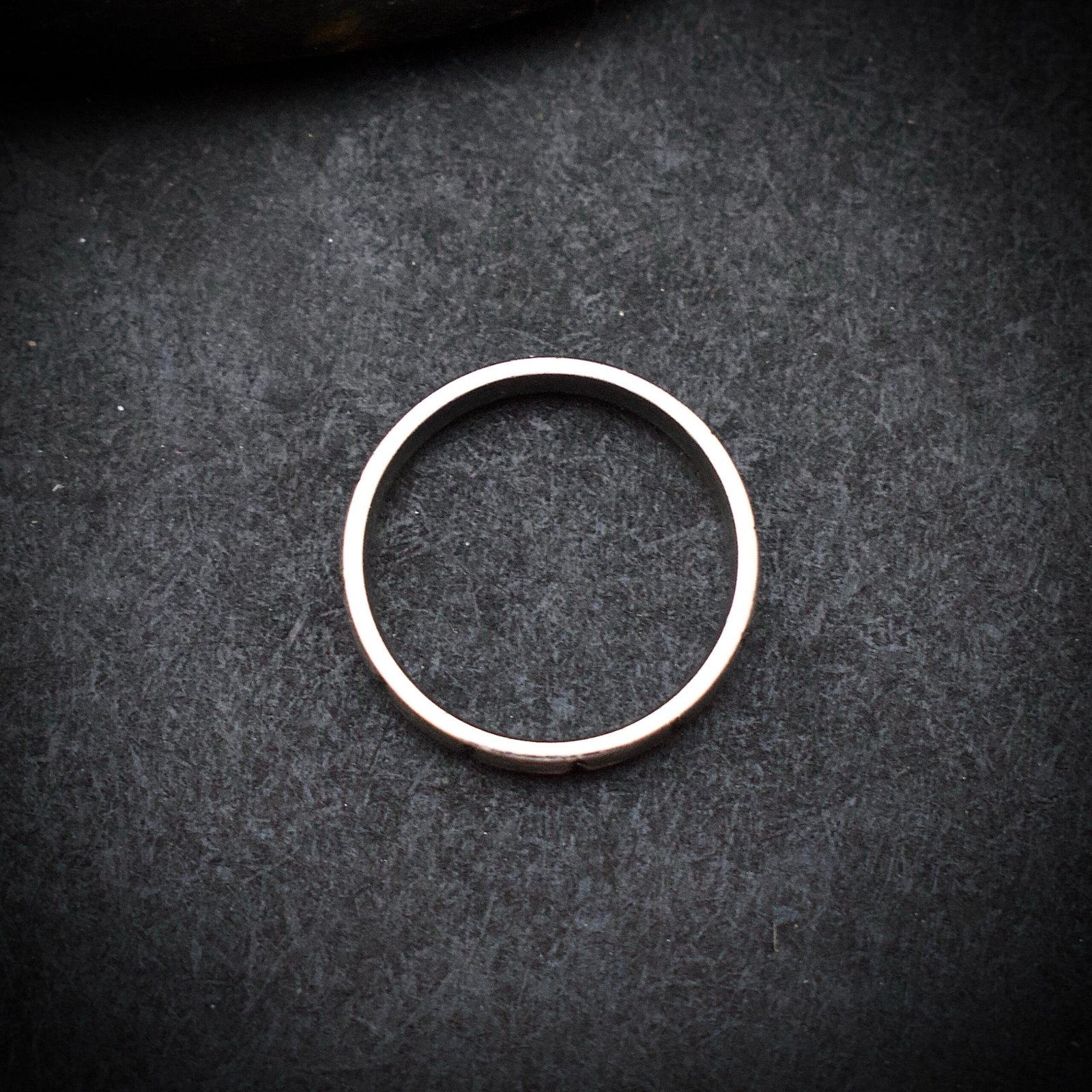 Ring band, size 8 US, 925 sterling silver ring, Wedding band, Unique handmade birthday gift, One of a kind jewelry