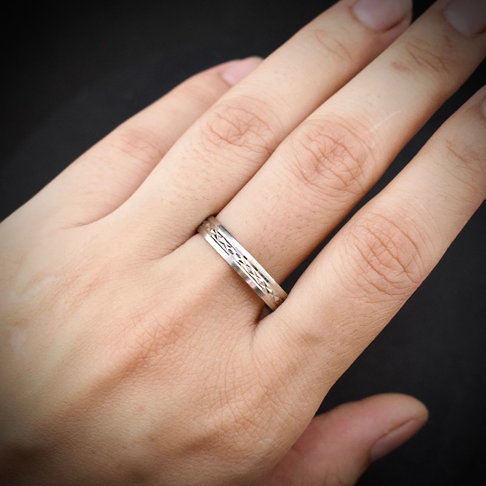 Ring band, size 10 US, 925 sterling silver ring, Wedding band, Unique handmade birthday gift, One of a kind jewelry