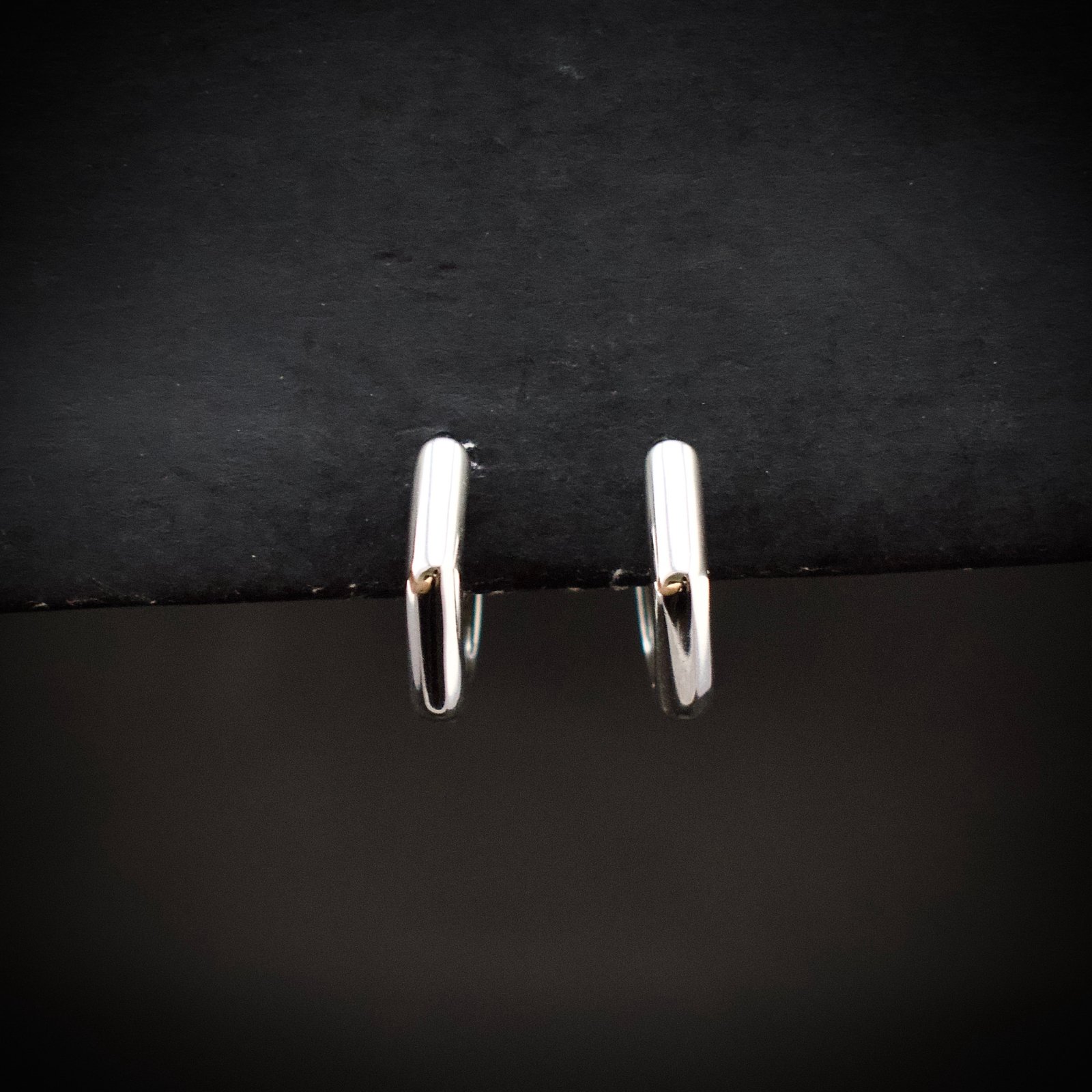 Huggie hoop earring, 925 sterling silver earrings, Unique handmade birthday gift, Wedding jewelry for bride, One of a kind jewelry