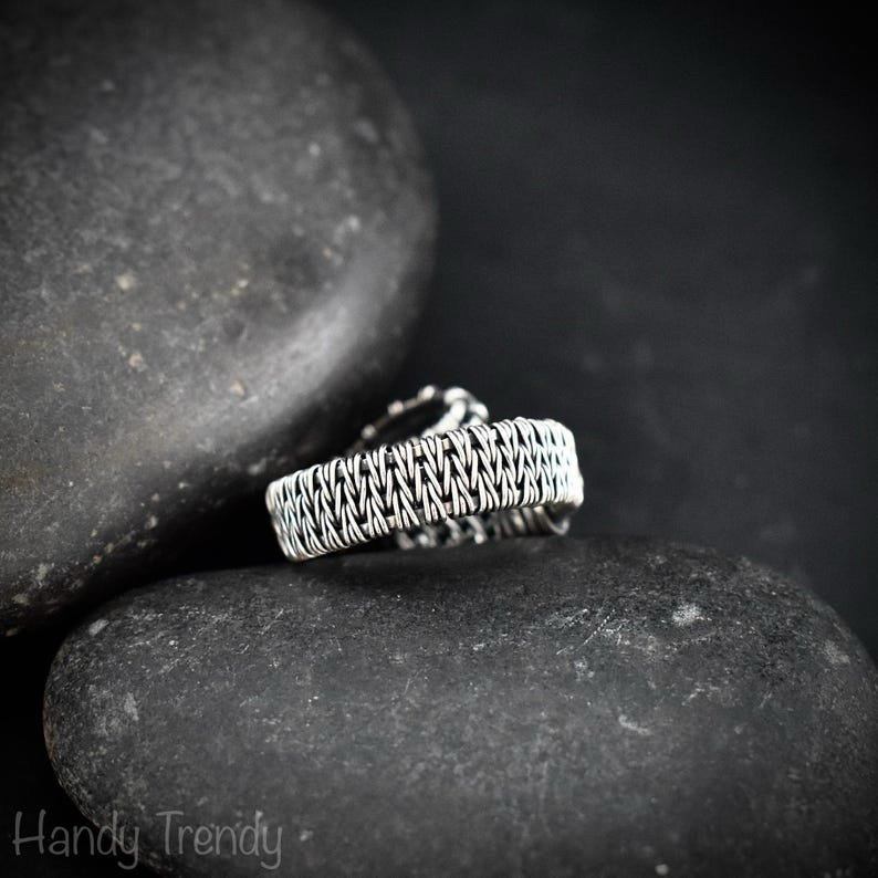 Rainbow moonstone ring, Size 6 1/2 US, 925 Sterling Silver wire wrapped jewelry, Unique handmade Birthday gift, One of a kind jewelry