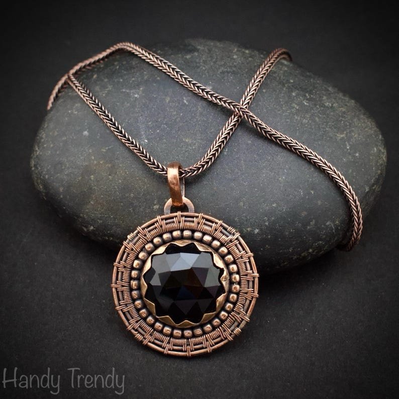 5 meter pure copper chain, 2mm size, Soldered link, Foxtail chain design, Jewelry finding, 16 feet full length, No plating, Raw copper