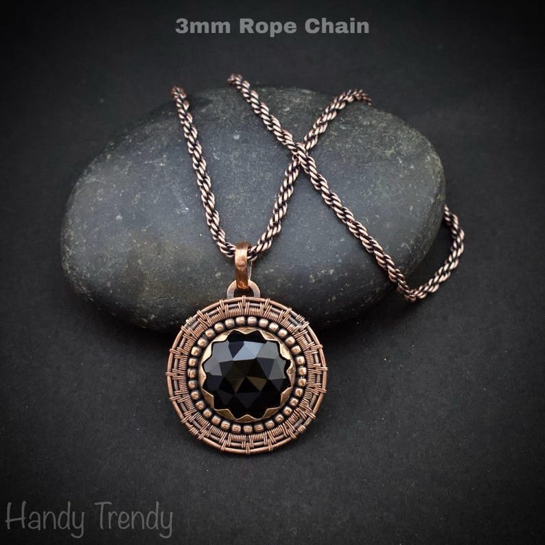 5 meter pure copper chain, 2mm 3mm size, Soldered link, Rope chain design, Jewelry finding, 16 feet full length, No plating, Raw copper