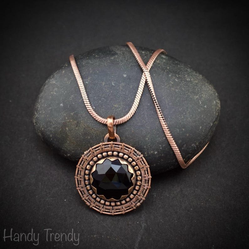 Pack of 10, Ready to use, Pure copper chain, 2mm size, Soldered link and lock, Snake design, Jewelry finding, No plating, Raw copper